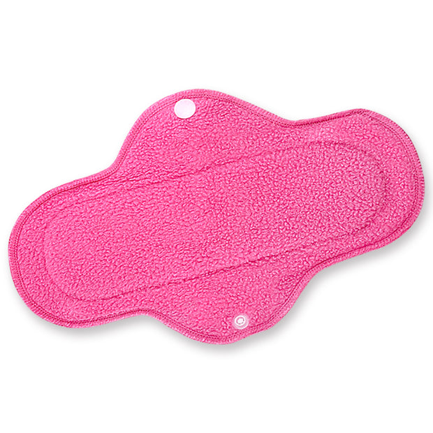 Reusable Maxi Sanitary Pad for Moderate flow (Color Pink) Pack of 2 (Washable cloth)