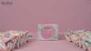 Reusable Pink Panty Liner Super Pack of 4| Softest Panty Liners | Multicolor