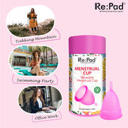 Re:Pad Reusable Menstrual Cup for Women (Large)