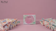 Multicolor Panty Liner Super Pack | Cotton Panty Liners | washable and Reuseable| Pack of 4